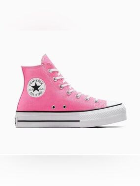 NIB Converse Women’s Pink Lift Chuck Taylor All Star Hi Top Platform Sneaker 7